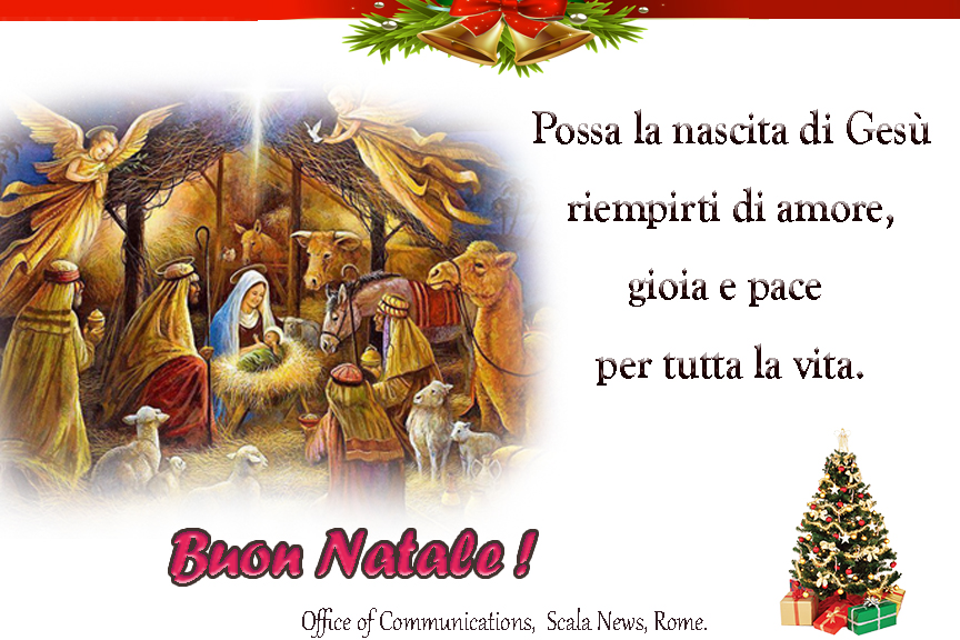 Buon Natale Tutti.Buon Natale A Tutti Voi Italiano