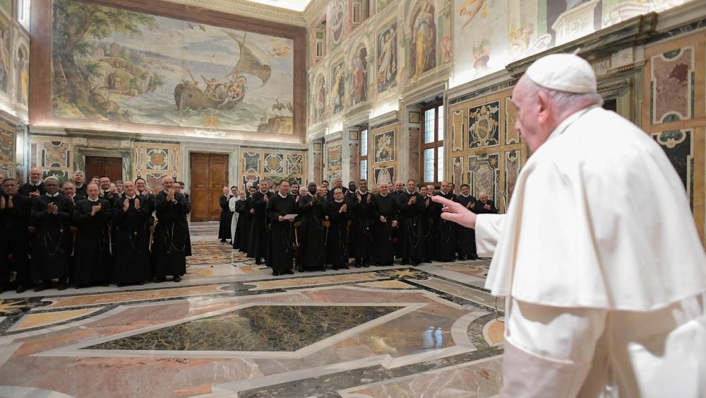 Udienza di Papa Francesco ai Redentoristi in occasione del Capitolo Generale
