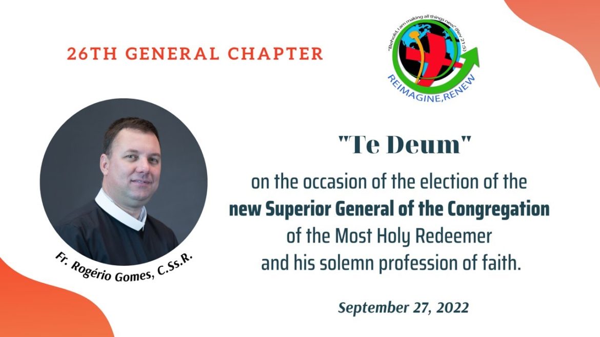 “Te Deum” in occasione dell’elezione del nuovo Superiore Generale