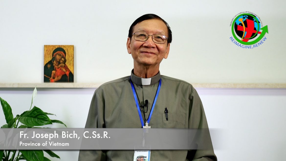 Fr Joseph Bich shares his reflection from 26th General Chapter in Vietnamese