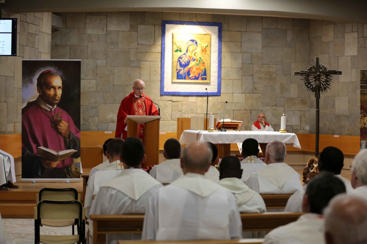 “Accepting our call today requires courage and resolve, like the courage of Alphonsus”, opening Eucharist