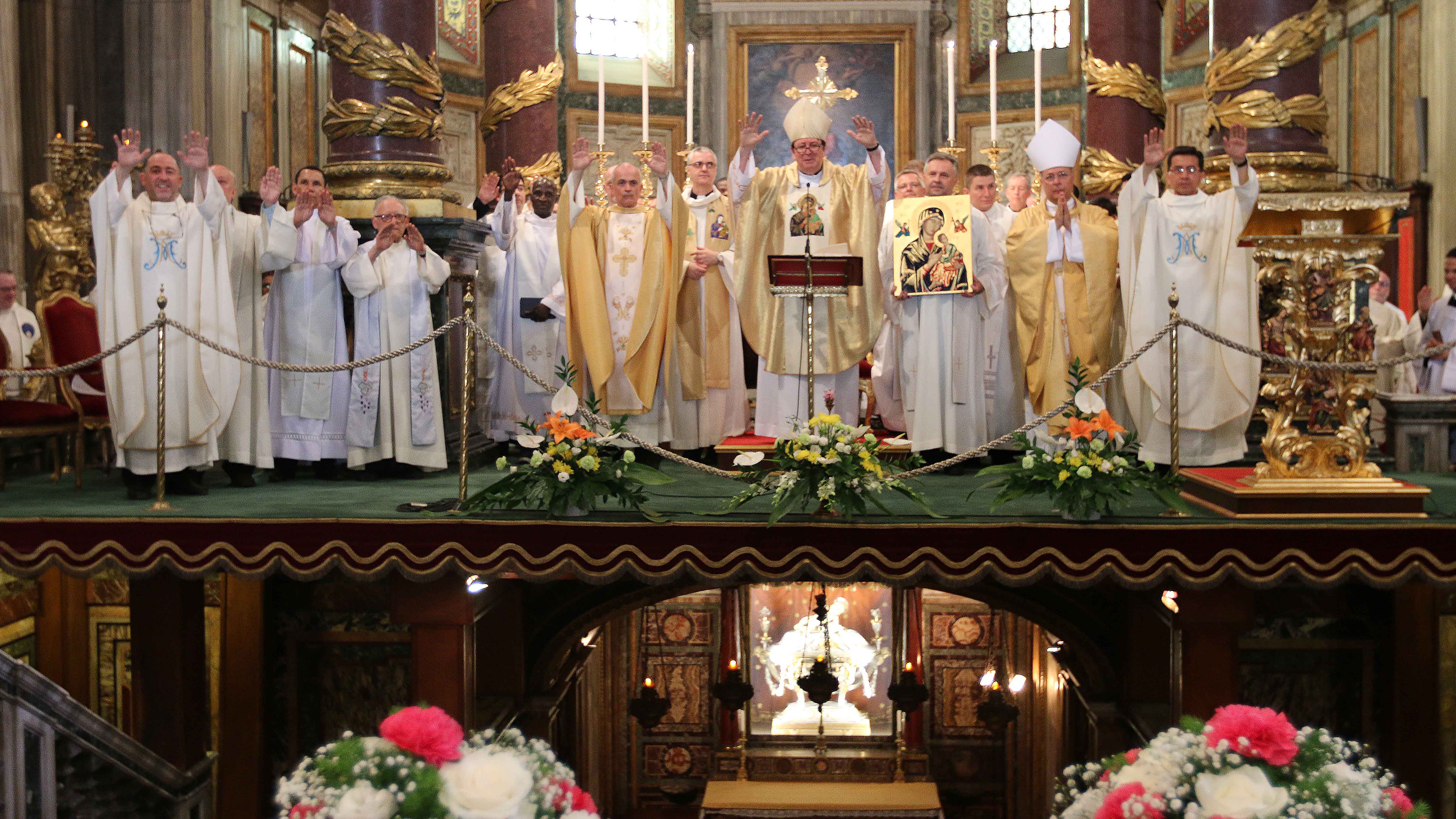 Celebración de la fiesta de la Virgen del Perpetuo Socorro en Roma | español