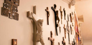 Personal cross collection becomes permanent display at OLPH, Canada