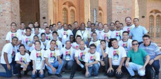 Young people experience Seminary life in Aparecida