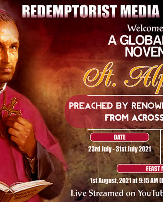 A Global Online Novena to St. Alphonsus from 23rd to 31st of July 2021
