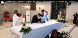 Central America welcomes a new professed Redemptorist