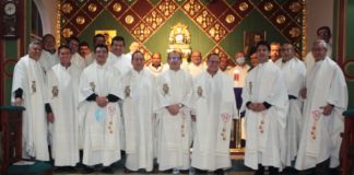 Meeting of the superiors, treasurers, and parish priests in Colombia