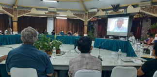 Assembly of the Conference of Asia-Oceania at Bali in Indonesia