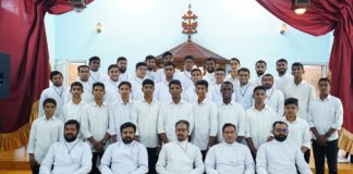 Redemptorist Formatee gathering in Liguori Province, India