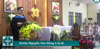 Closing ceremony in Saint Alphonsus Theologate of Vietnam