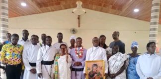 West Africa: Four confreres made their profession
