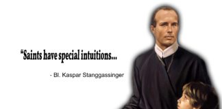 September 26: Feast of Blessed Kaspar Stanggassinger