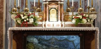 The relic of the blood of St. Alphonsus M. de Liguori
