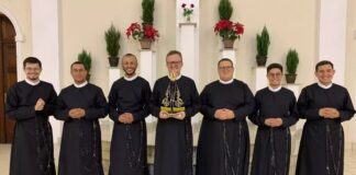 Brazil: seven young men took their first vows in Tietê