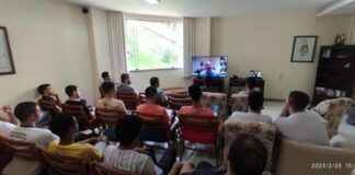 Fr General met online the postulants and pre-novices of the Latin American and Caribbean Conference