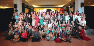 The Musical Play presented by the young people in Saigon
