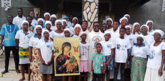 Ho Central Deanery Members of the Confraternity of Our Mother of Perpetual Help holds Monthly Meeting