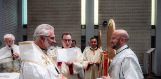 Diaconate ordination of Ivan Dzhur CSsR in Canada