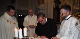 Final vows of Pavel Hudousek CSsR
