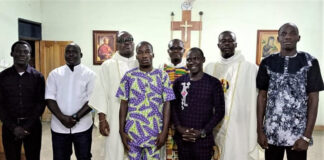 Five Postulants enter the Novitiate in Ghana
