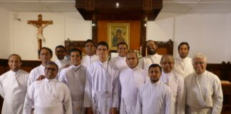 First Profession of Br Nimesh Jayakody, C.Ss.R.