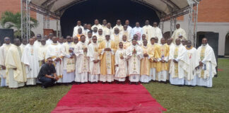 Ordinations of two priests and three deacons in the Vice-Province of Nigeria