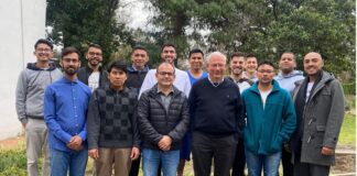 Visit of members of the General Government to the Conference Novitiate in Bella Vista, Argentina
