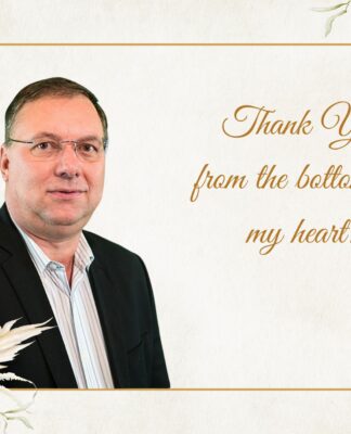 Message of Gratitude from the Father General