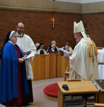 Ireland: Solemn Profession of Sr. Helen at Monastery of St. Alphonsus, Dublin
