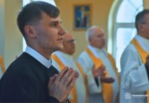 Poland: First religious profession of Franciszek Hans, CSsR.