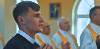 Poland: First religious profession of Franciszek Hans, CSsR.