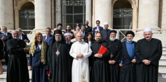 Rome: Ukrainian priests and laypeople from the Greek Catholic Church thank the Pope for his support