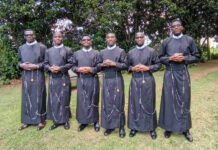 South Africa: Investiture of Six Novices at Our Lady of the Mountains Novitiate at Merrivale