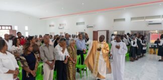 Angola: Inauguration and blessing of the chapel dedicated to Saint Lucy
